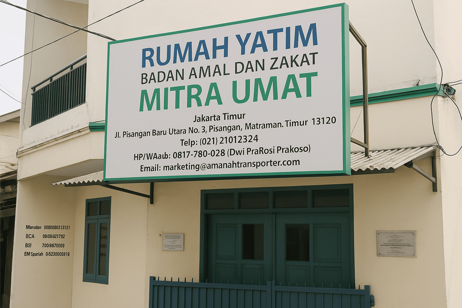 Rumah Yatim Badan Amal dan Zakat Mitra Umat