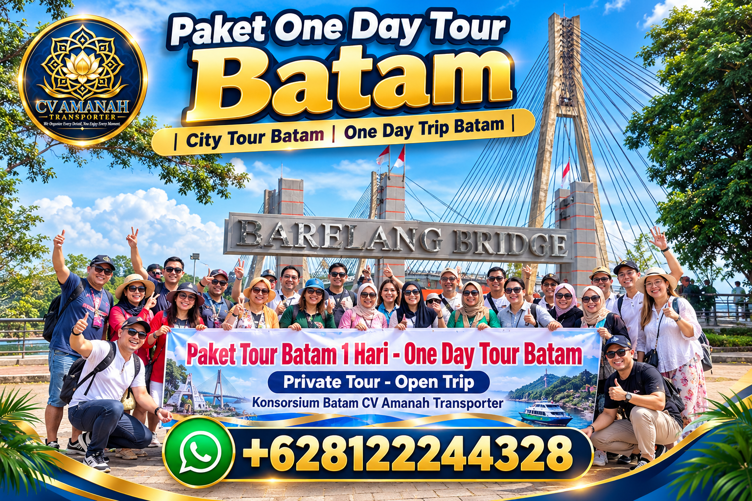 Paket One Day Tour Batam - City Tour Batam - One Day Trip Batam