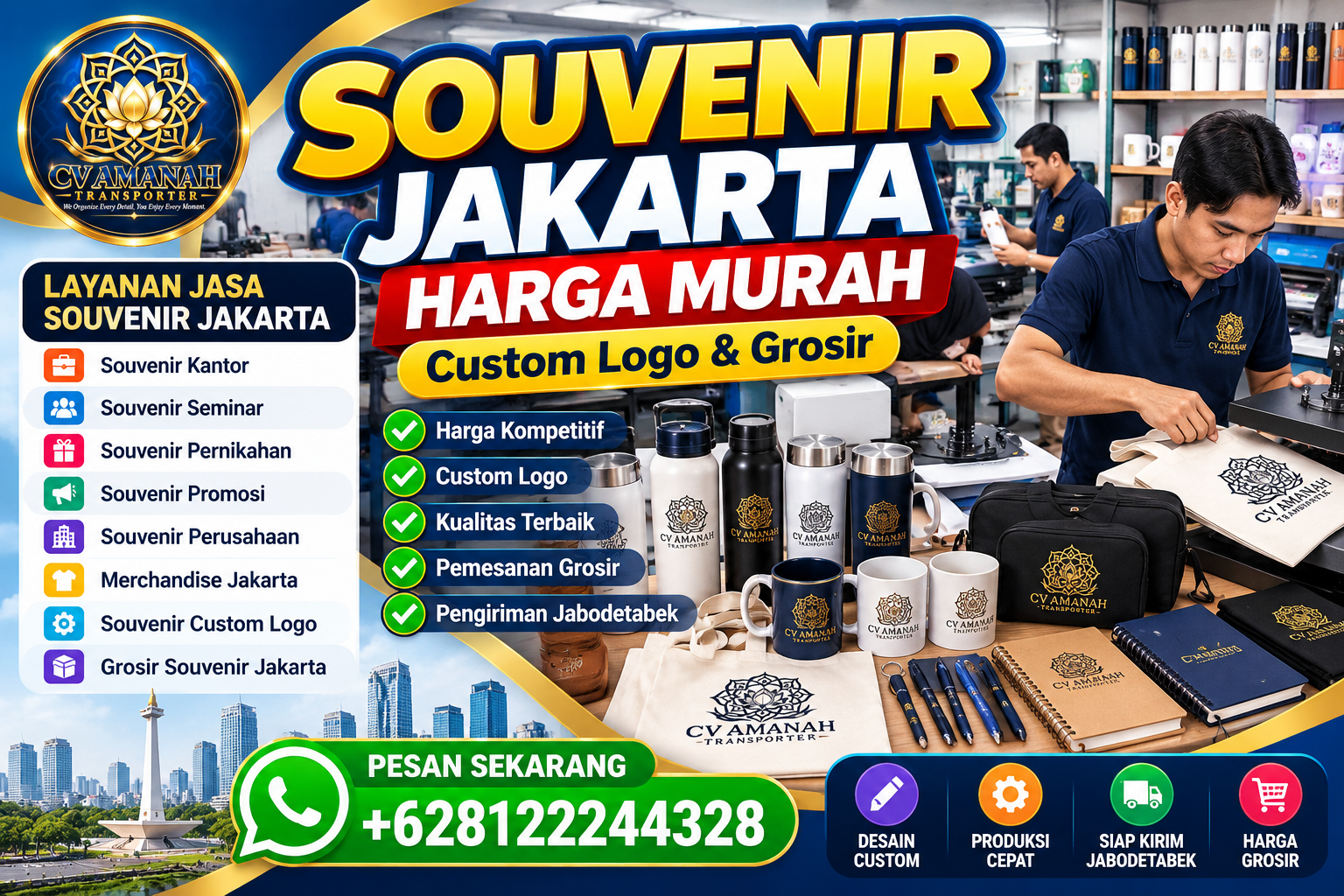 Souvenir Jakarta Harga Murah