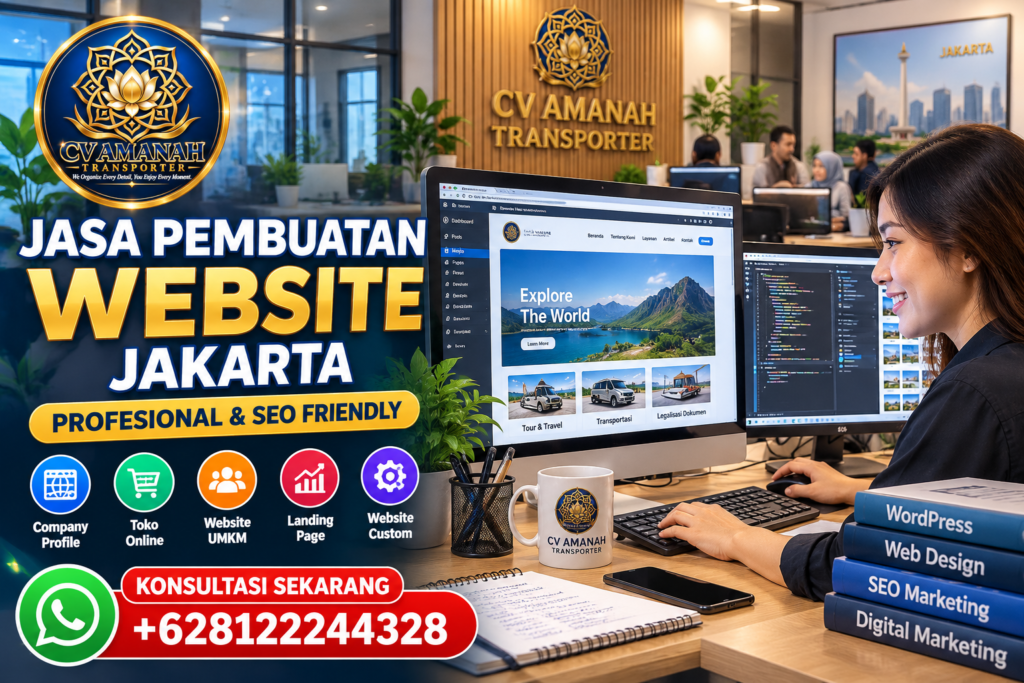 Jasa Pembuatan Website Profesional Jakarta