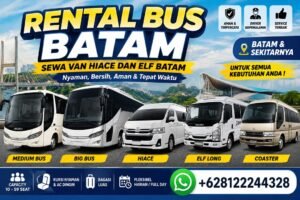 Rental Bus Batam - Sewa Van Hiace Dan Elf Batam