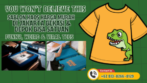 Jasa Sablon Kaos - Harga Sablon Kaos Printing DTG Terbaru