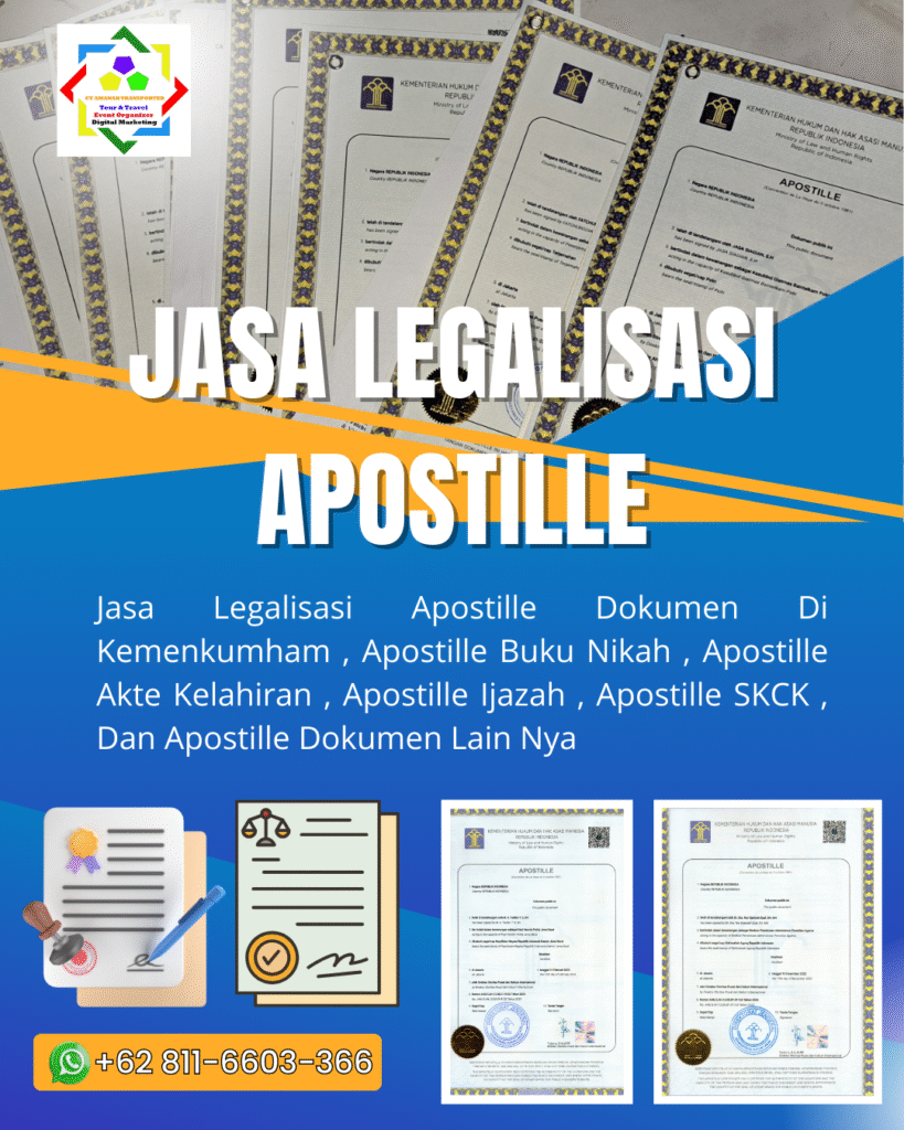jasa legalisasi Apostille