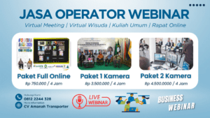 Jasa Operator Webinar Murah