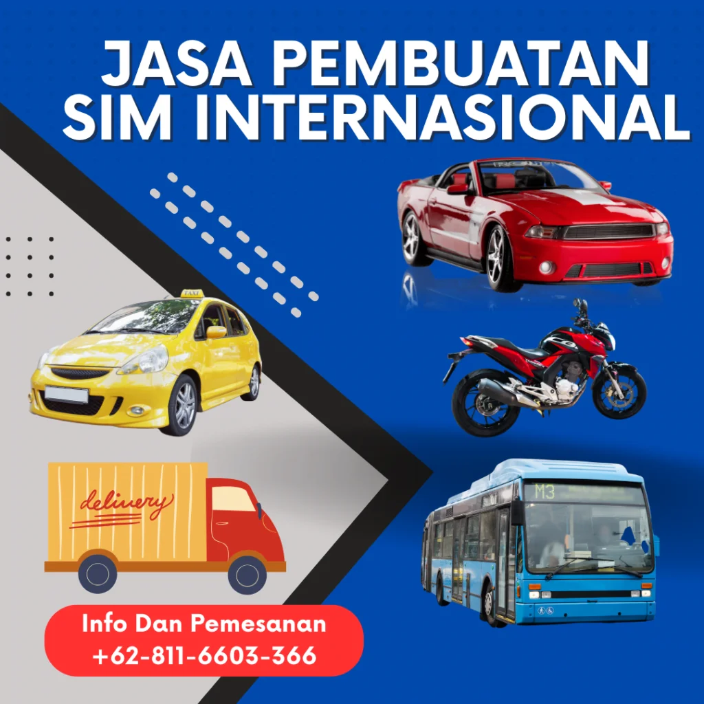 Jasa Pembuatan SIM Internasional Murah