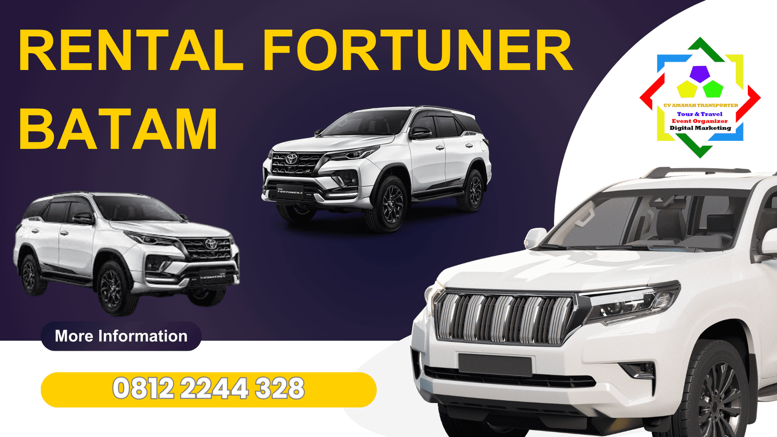Rental Fortuner Batam - Sewa Mobil Fortuner Batam