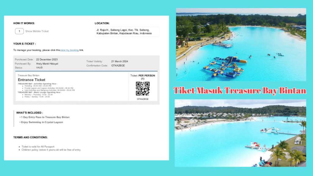 Tiket Masuk Treasure Bay Bintan