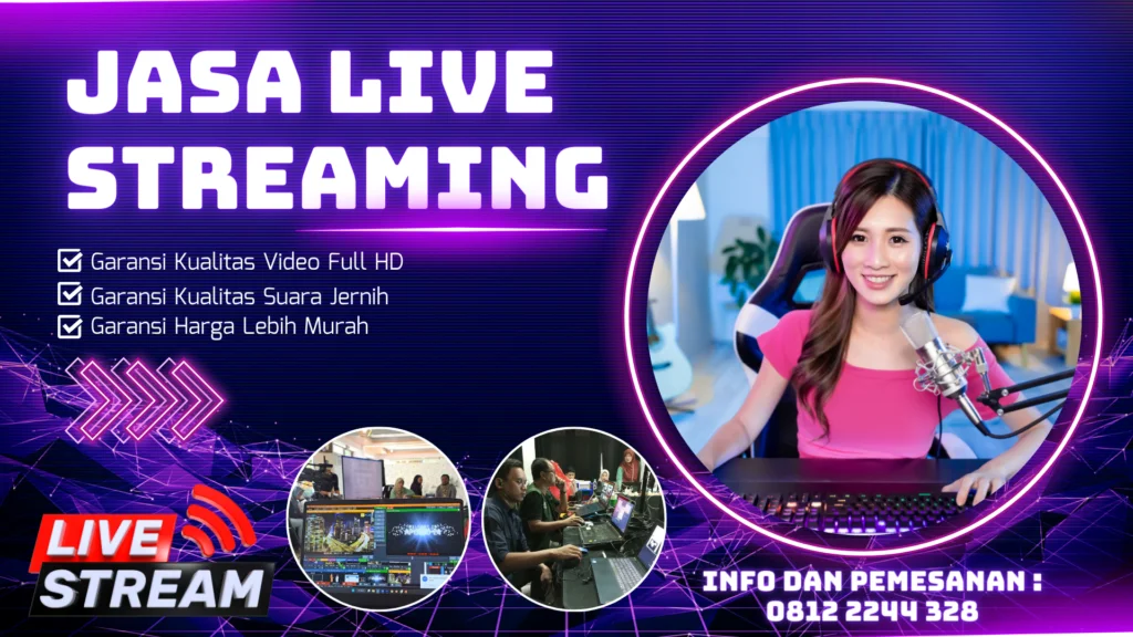Jasa Live Streaming - Hybrid Event Zoom Webinar - Live Streaming Wedding Jasa Live Streaming - Hybrid Event Zoom Webinar - Live Streaming Wedding