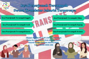Jasa Penerjemah Tersumpah - Sworn Translator Jakarta Terpercaya