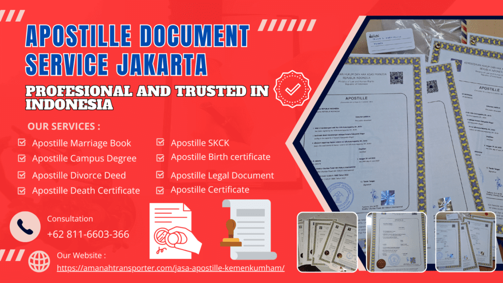 Apostille Document Service Jakarta