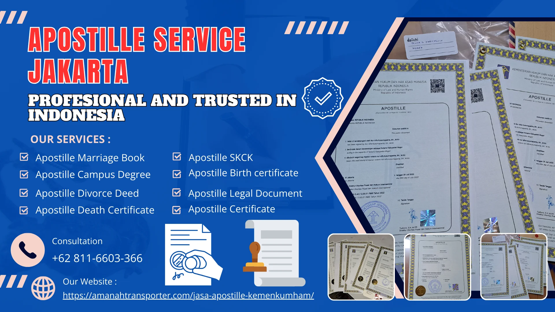 Apostille Service Jakarta