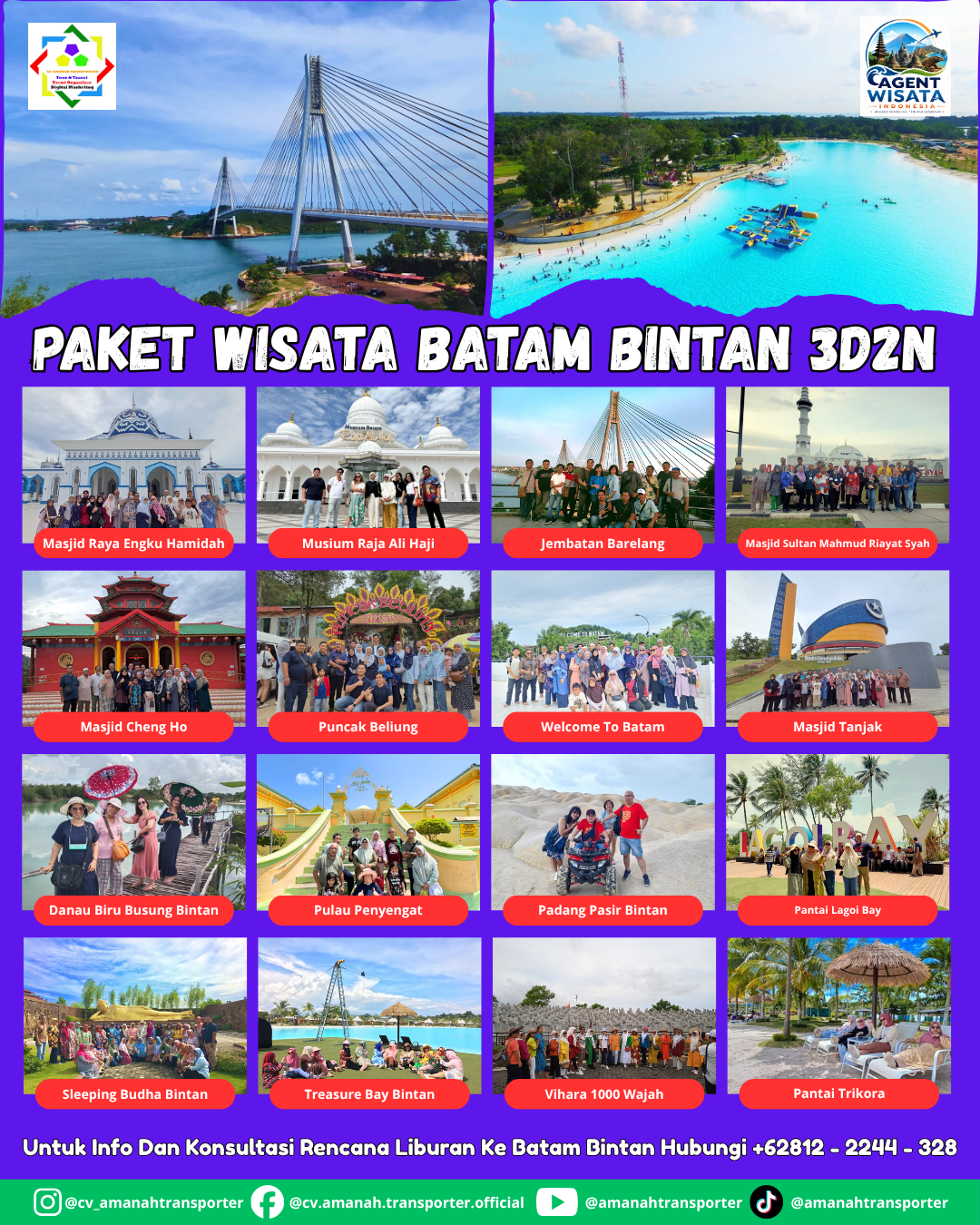 Paket Wisata Batam Bintan 3D2N