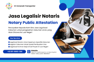 Jasa Legalisir Notaris - Notary Public Attestation