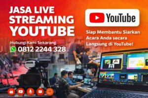 Operator Live Streaming Youtube Profesional