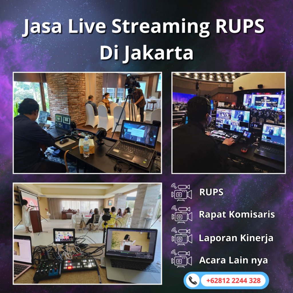 Jasa Live Streaming RUPS Di Jakarta