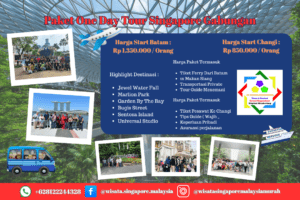 Paket One Day Tour Singapore Gabungan