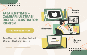 Jasa Ilustrasi - Gambar Ilustrasi Digital - Ilustrator Konten