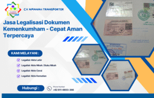 Jasa Legalisasi Dokumen Kemenkumham - Cepat Aman Terpercaya