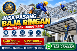 Jasa Pasang Baja Ringan