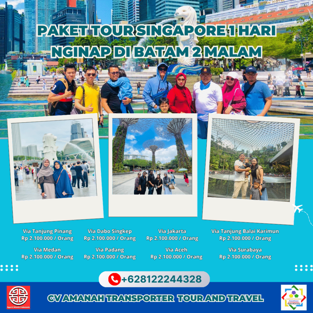 Paket Tour Singapore 1 Hari
