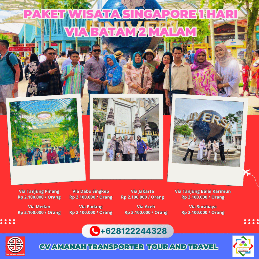 Paket Wisata Singapore 1 Hari
