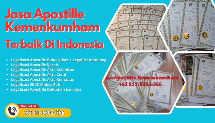 Jasa Apostille Kemenkumham Terbaik Di Indonesia