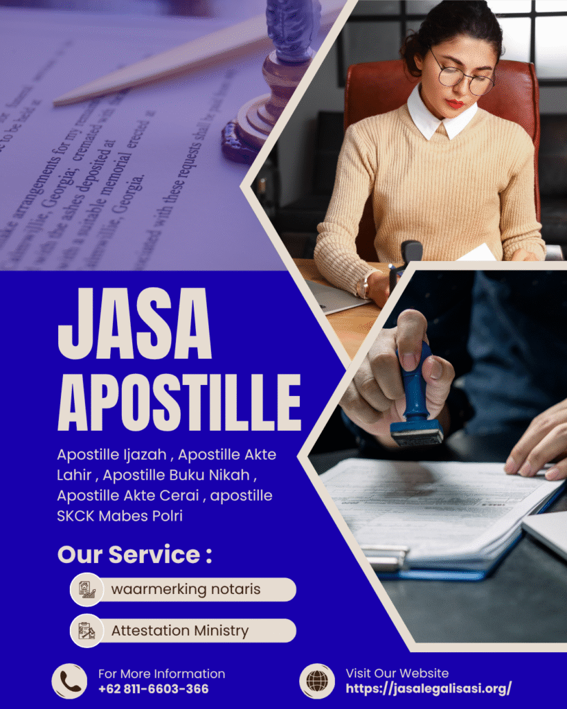 Jasa Apostille Dokumen