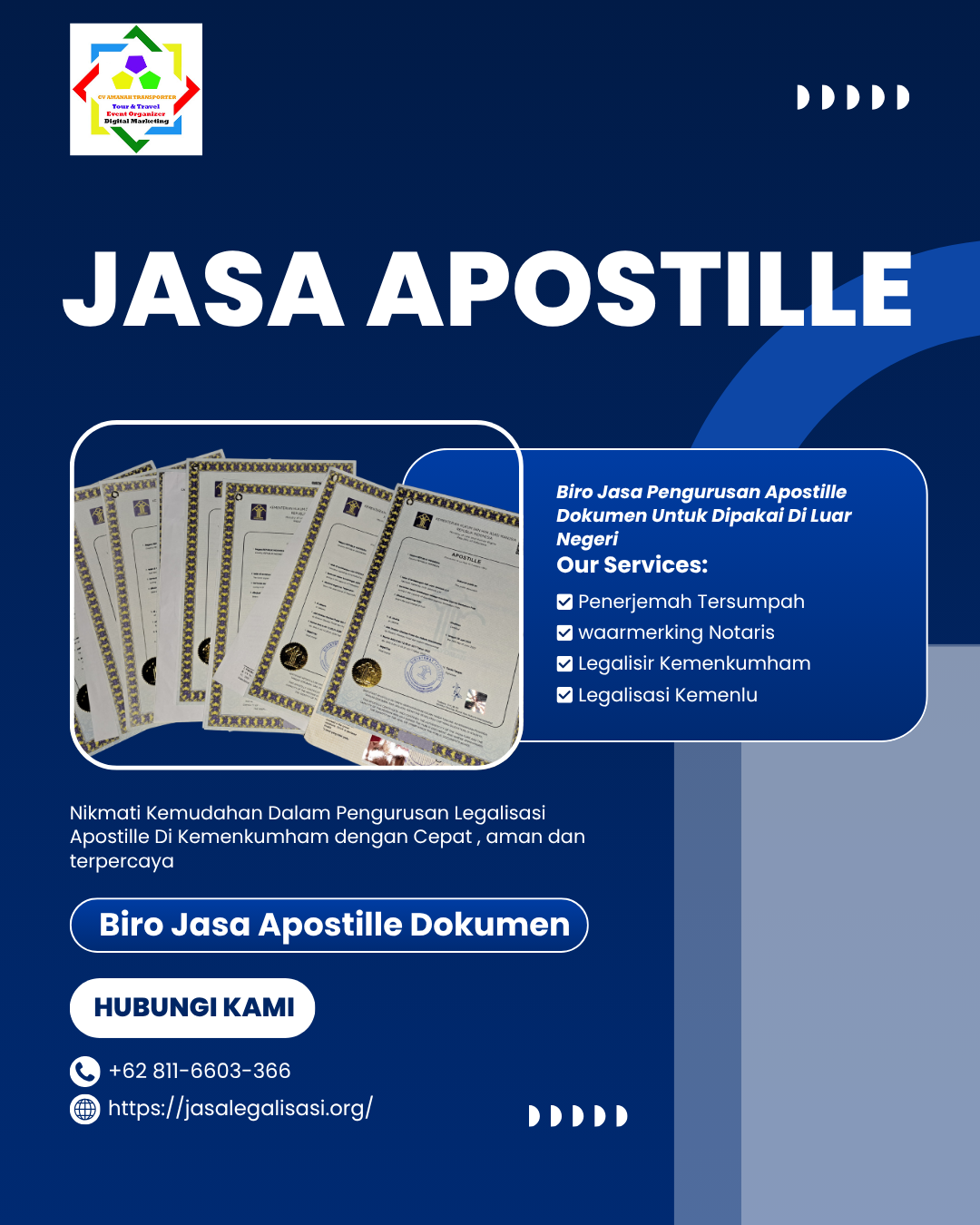 Jasa Pengurusan Apostille