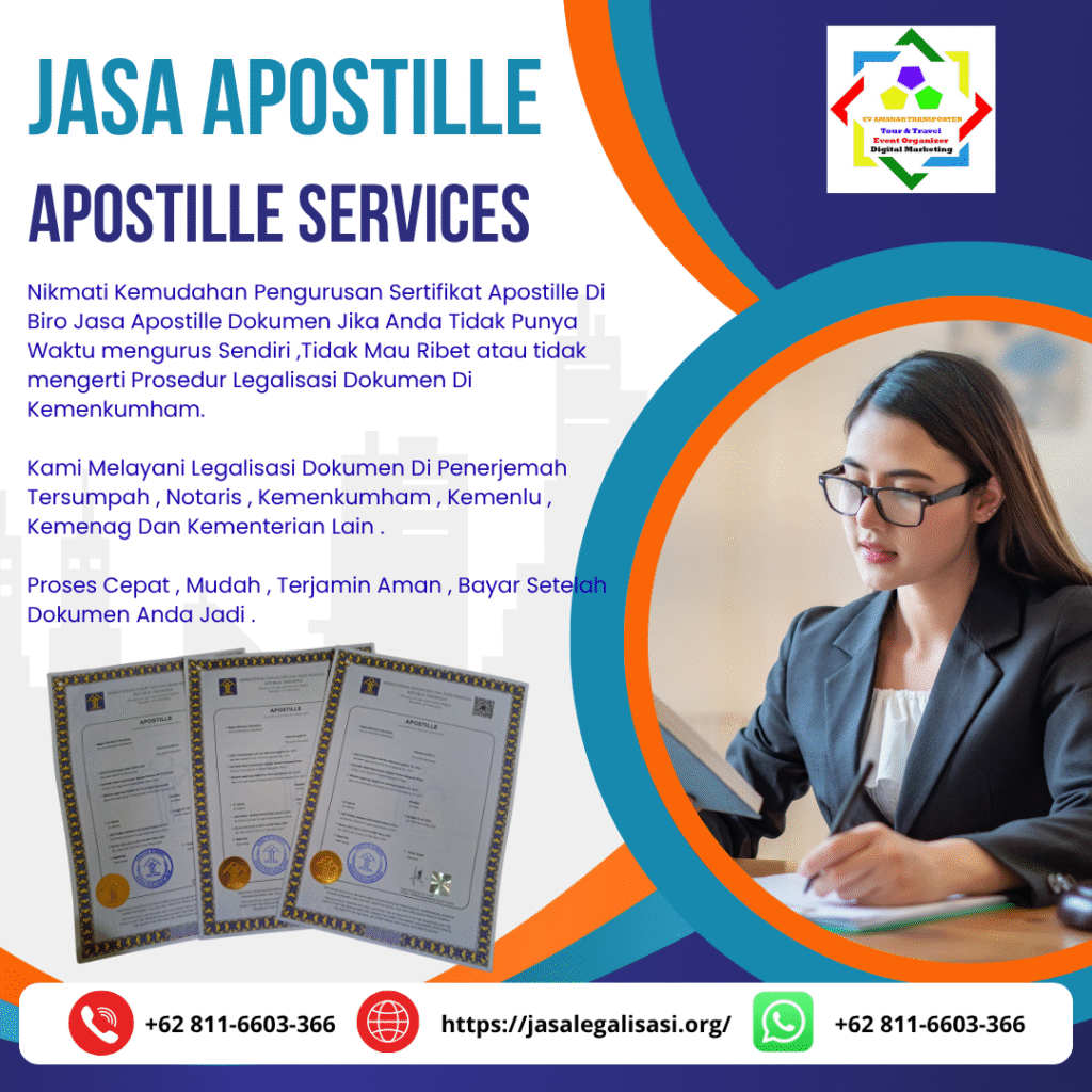 Jasa Apostille Dokumen