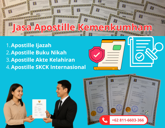 Jasa Apostille Dokumen Kemenkumham