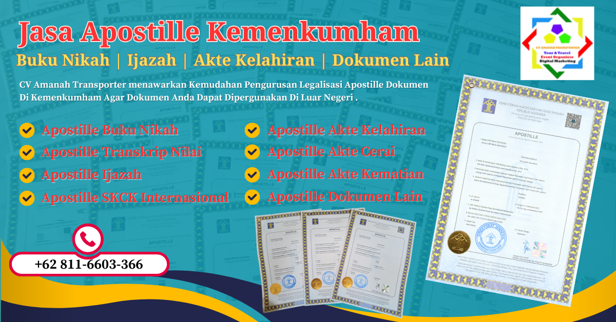 Jasa Apostille Kemenkumham