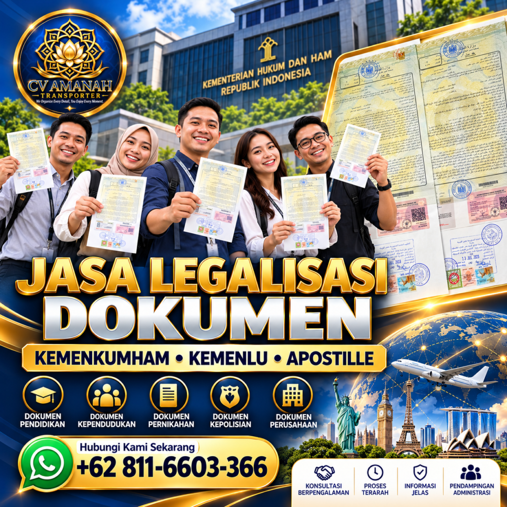 Biro Jasa Legalisasi Dokumen Internasional