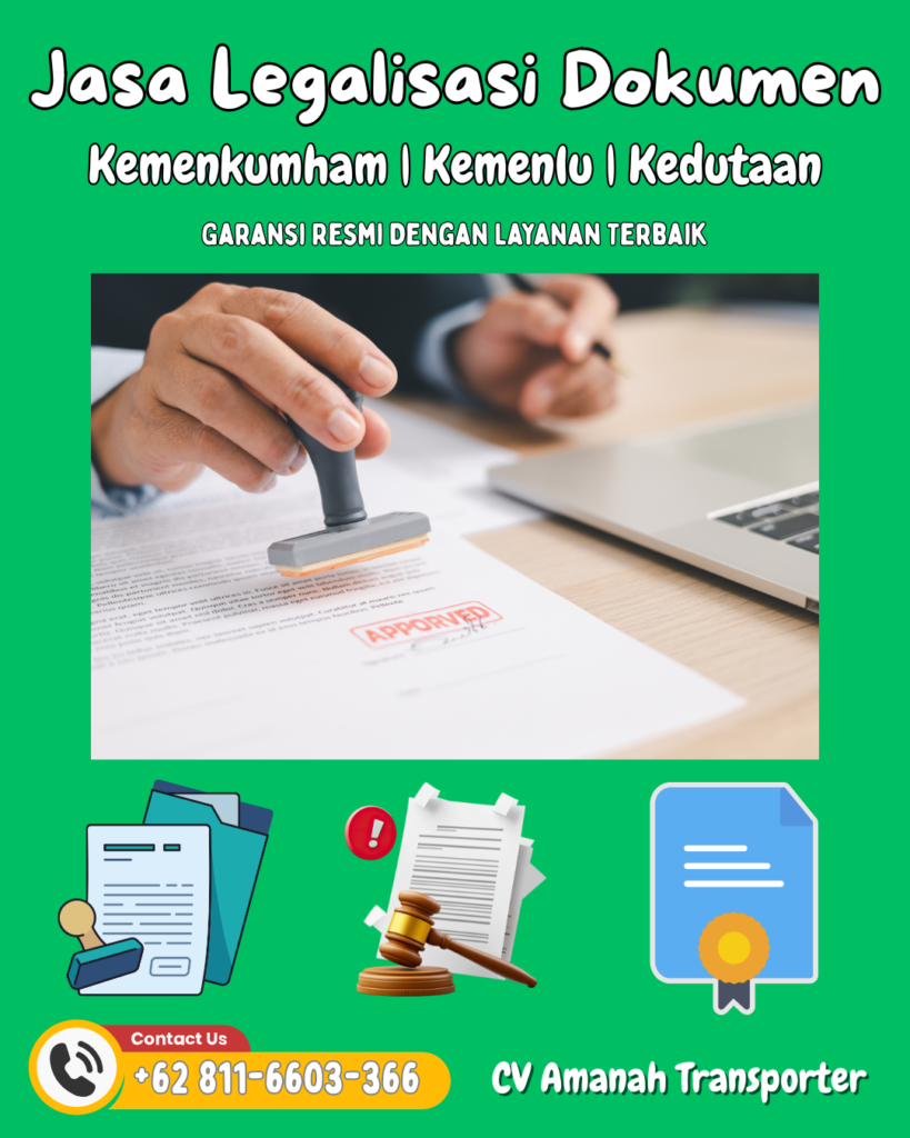 Jasa Legalisasi Dokumen Resmi Terbaik Di Indonesia