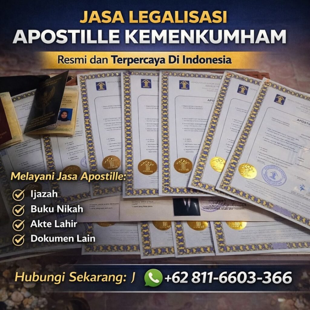 Jasa Apostille, Apostile Kemenkumham, Legalisasi Apostille, Jasa Apostille Kemenkumham