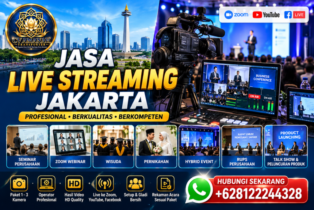 Jasa Live Streaming Jakarta