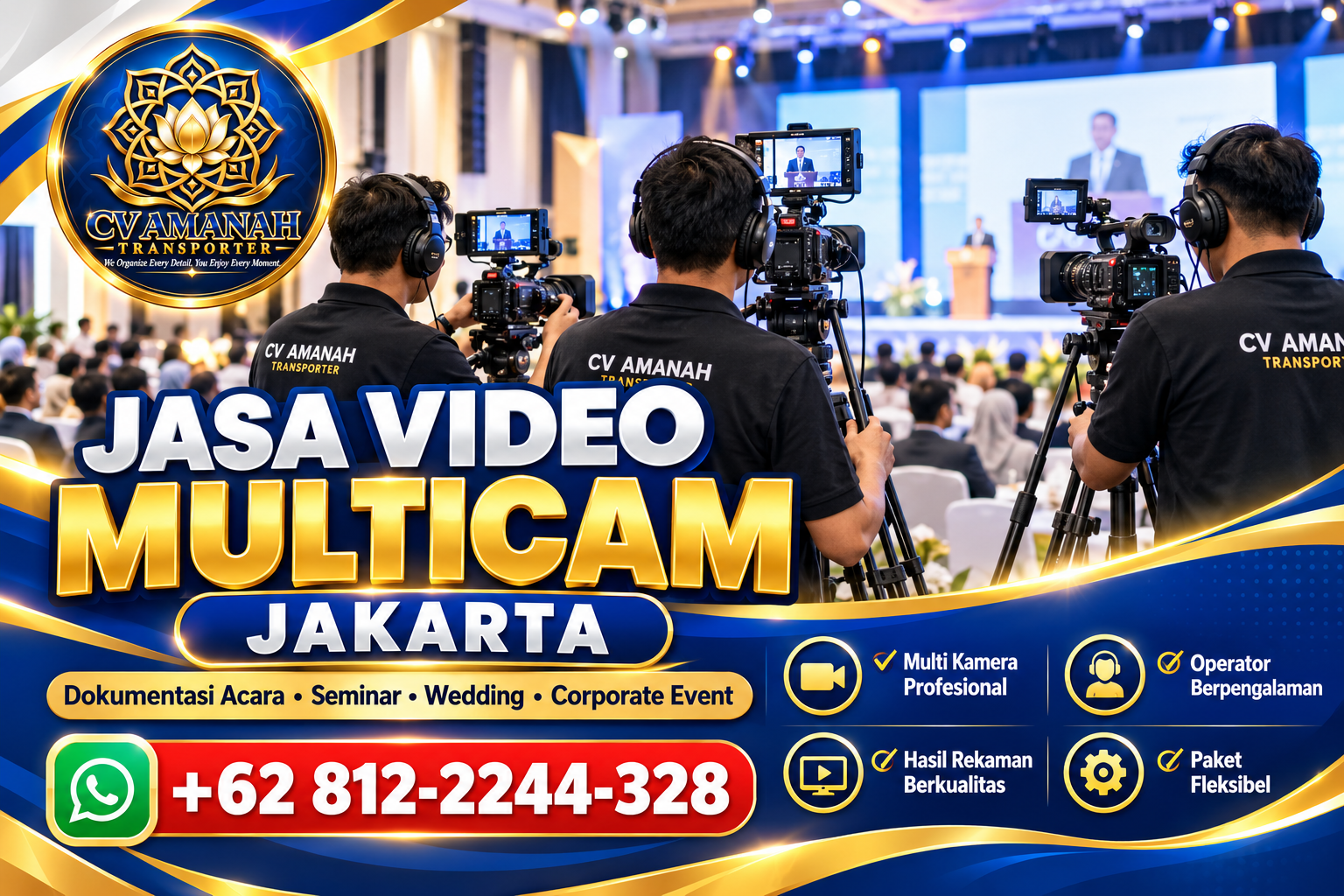 Jasa Video Multicam Jakarta Profesional
