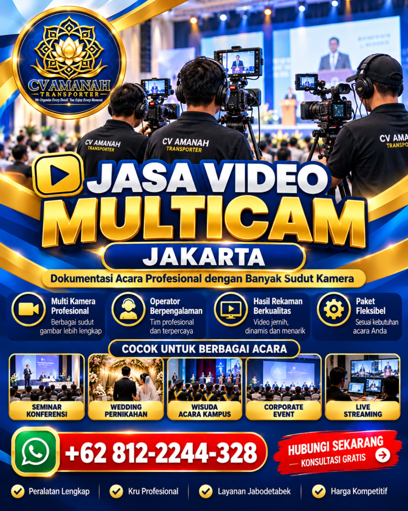 Jasa Video Multicam Profesional Jakarta