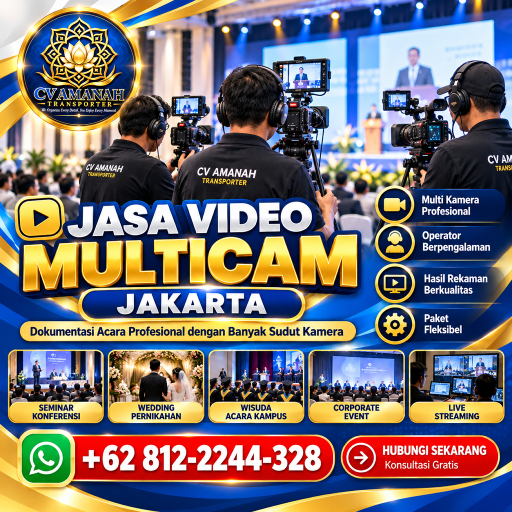 Jasa Video Shooting Multicam