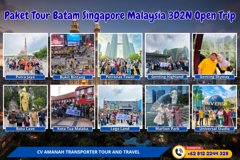 Paket Tour Singapore Malaysia 3 Hari 2 Malam 3D2N