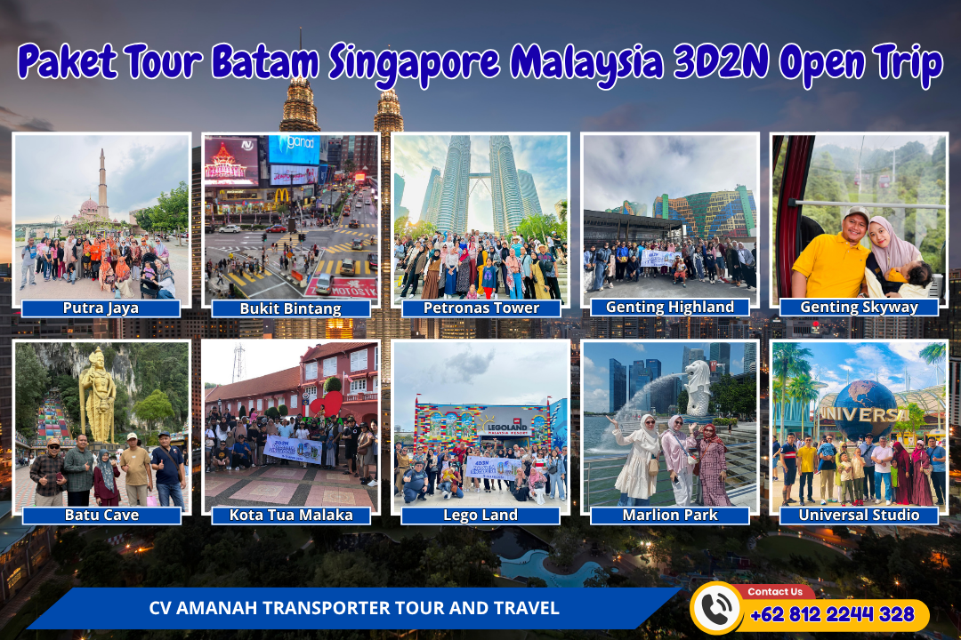 Paket Tour Singapore Malaysia 3 Hari 2 Malam 3D2N