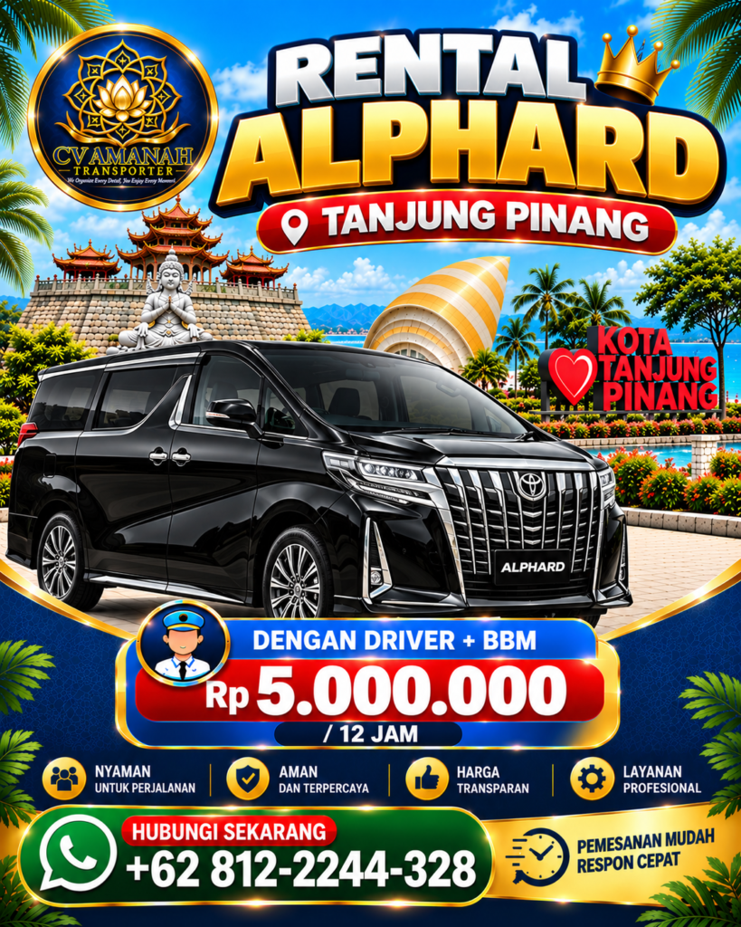 Rental Alphard Tanjung Pinang