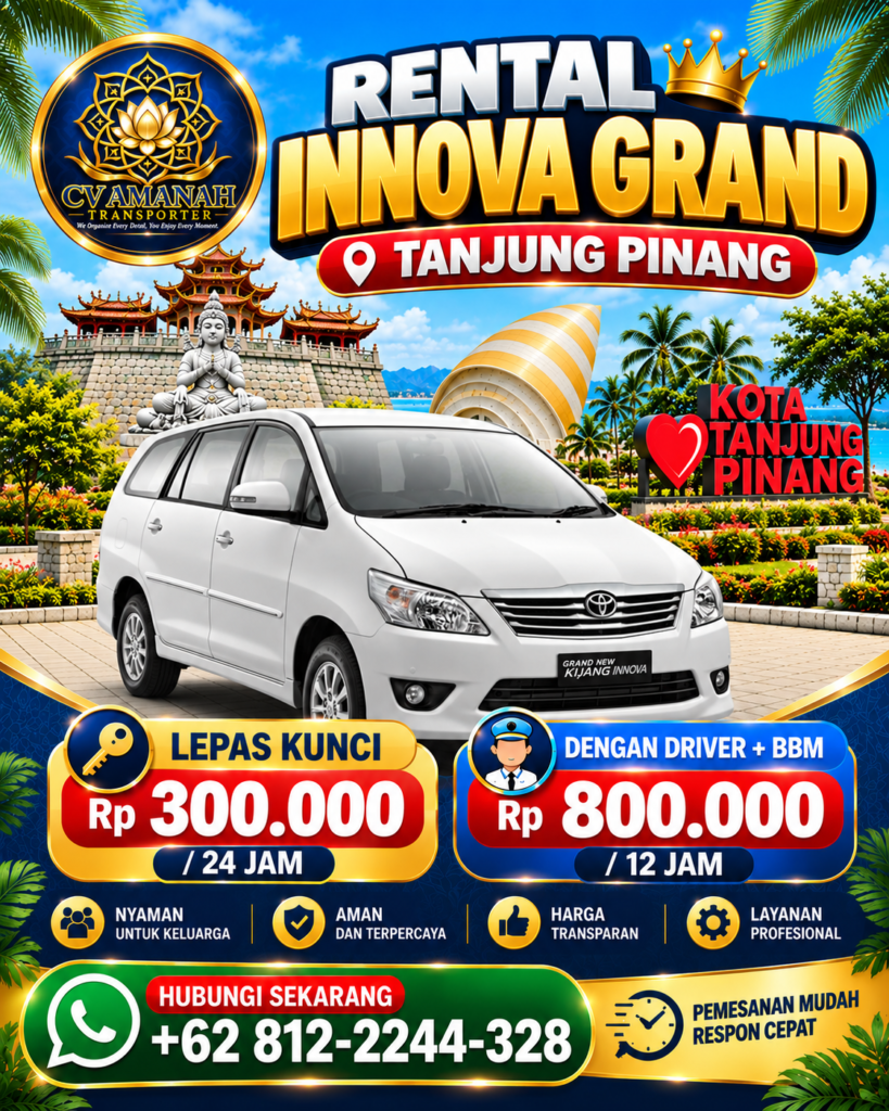 Rental Innova Grand Tanjung Pinang