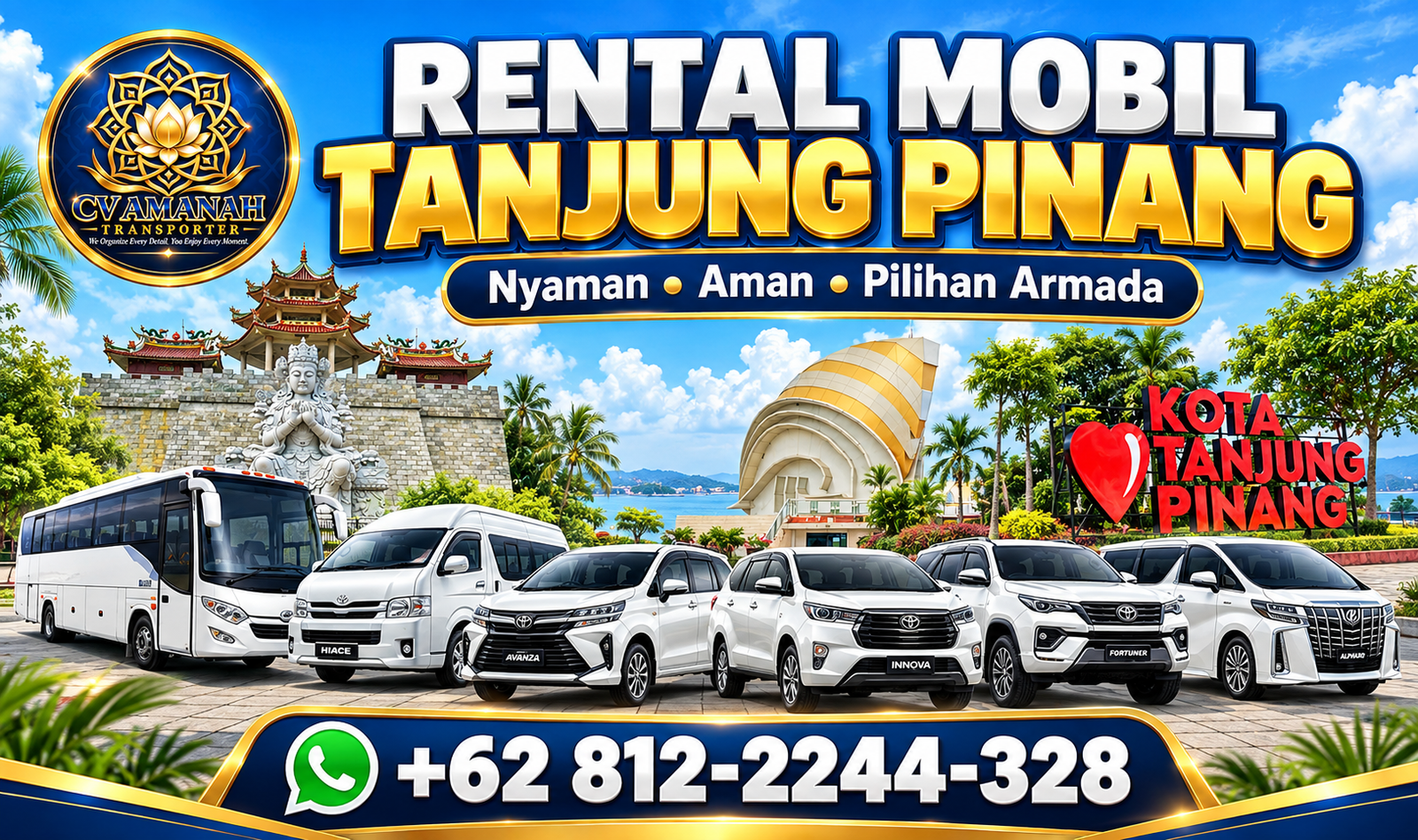 Rental Mobil Tanjung Pinang Amanah Transporter