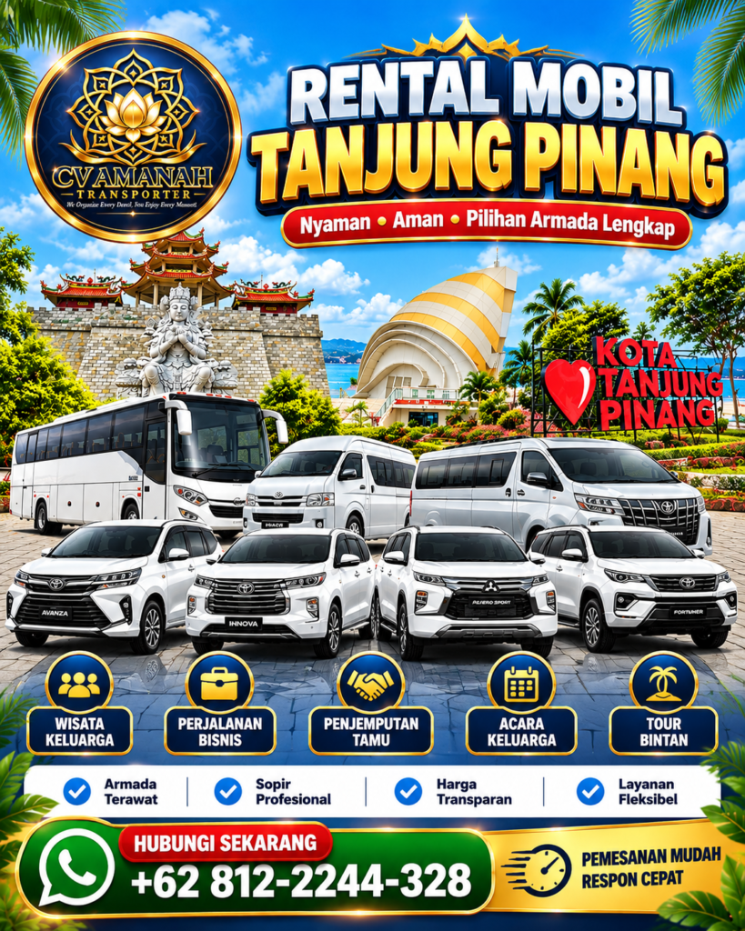 Rental Mobil Tanjungpinang CV Amanah Transporter