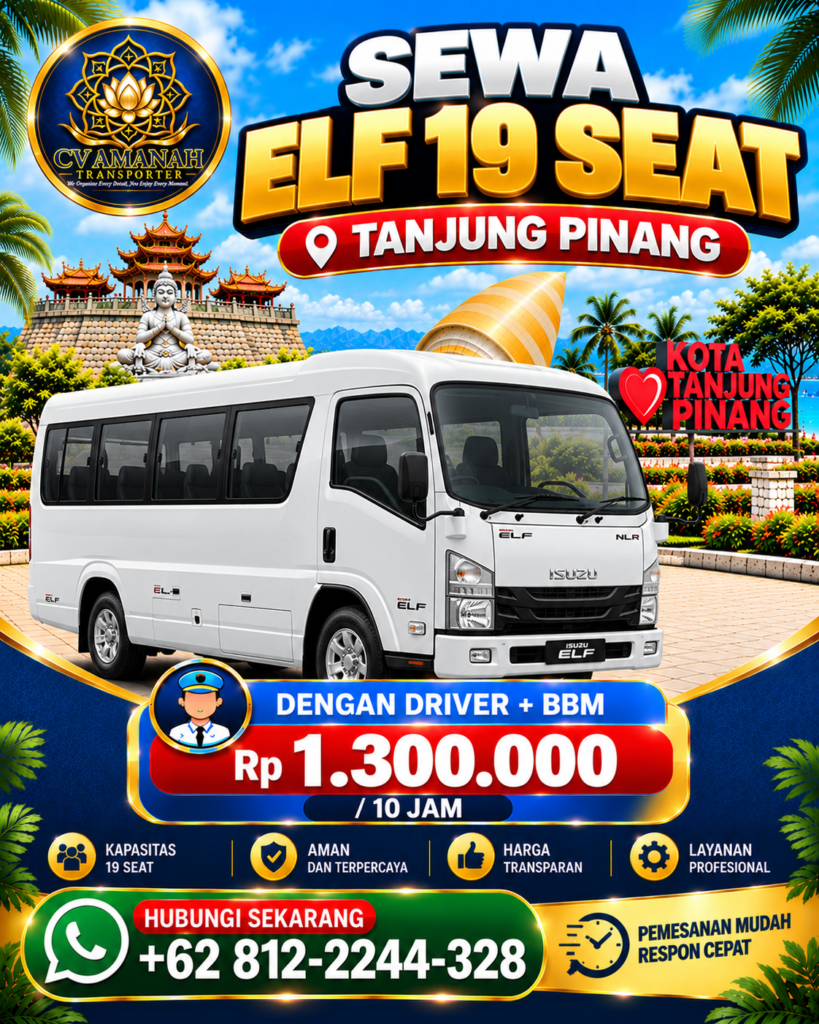 Sewa Elf 19 Seat Tanjung Pinang
