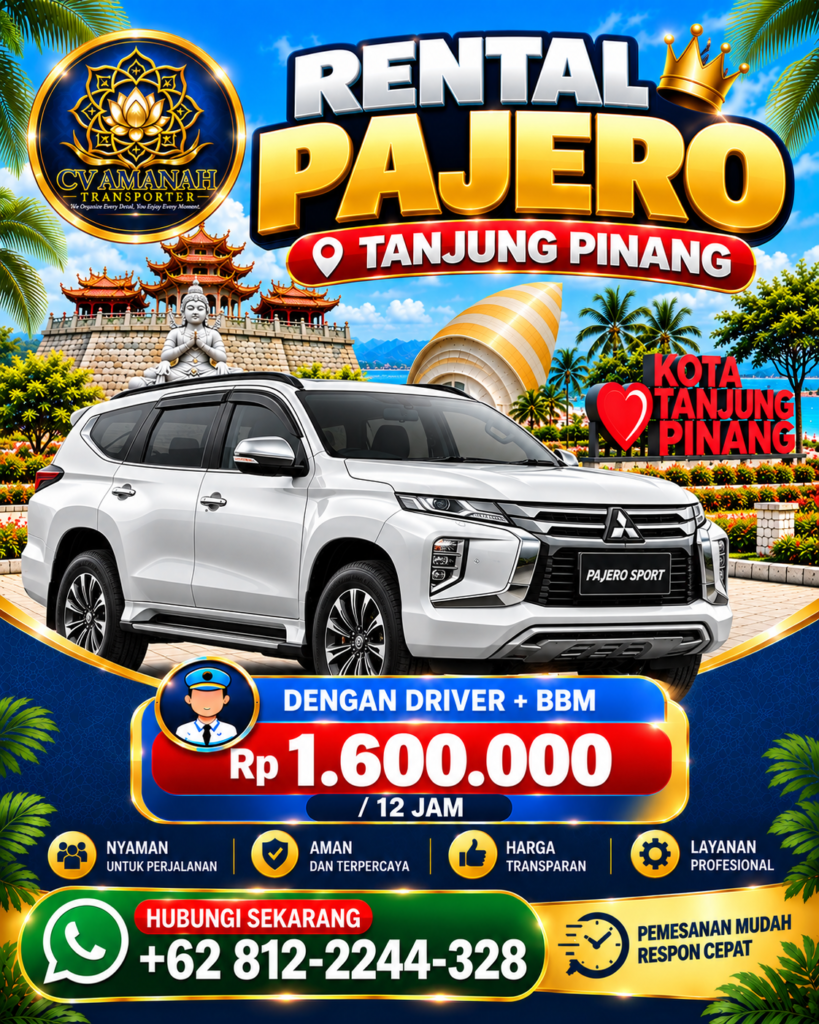 Sewa Pajero Tanjung Pinang