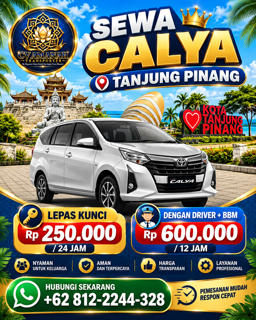 Sewa Toyota Calya Tanjung Pinang