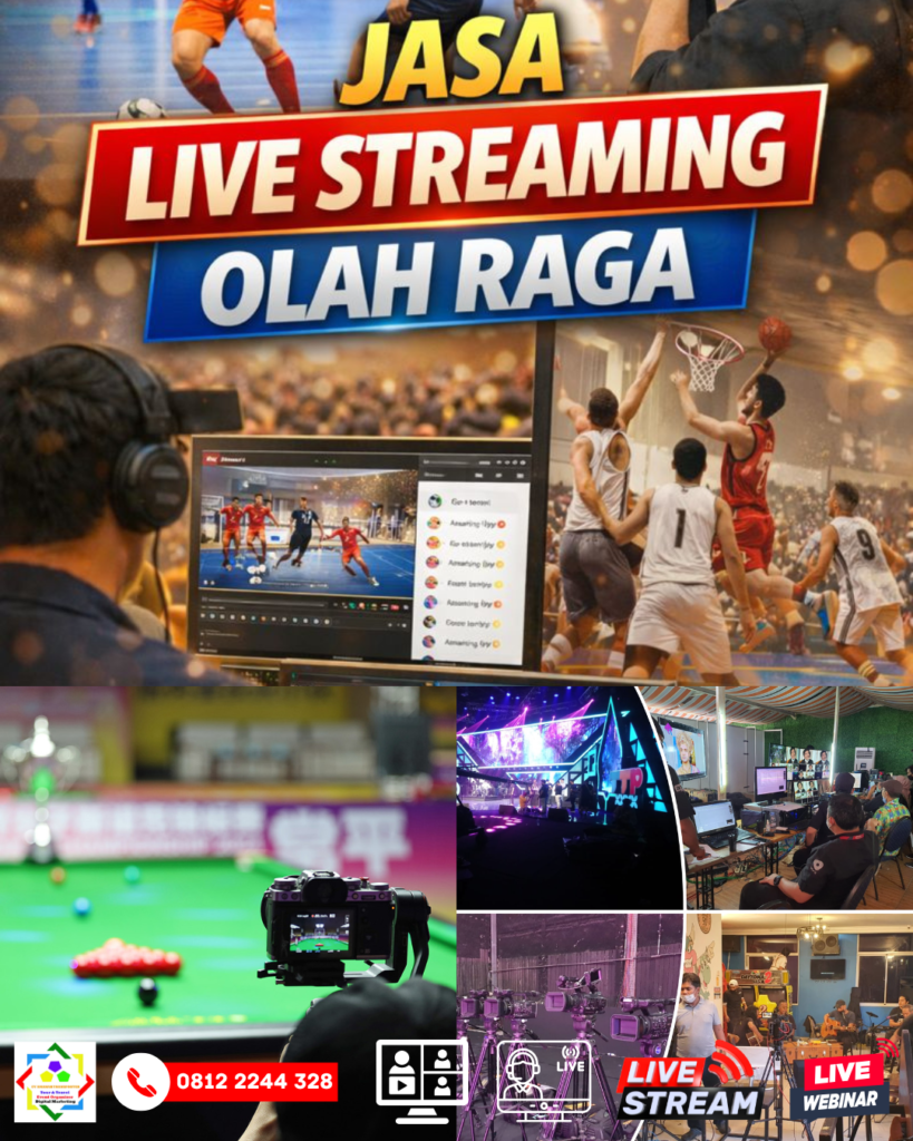 Jasa Live Streaming Olah Raga Profesional