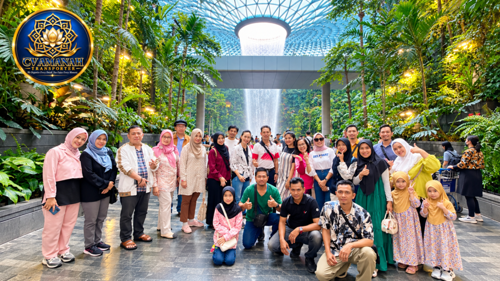Jewel Waterfall Changi Airport Singapore