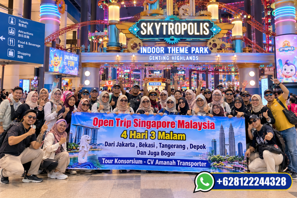 Open Trip Singapore Malaysia 4 Hari 3 Malam Dari Jakarta , Bekasi , Tangerang , Depok Dan Juga Bogor
